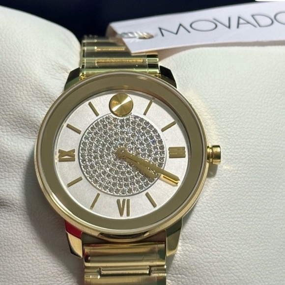 Movado Bold Gold Women's Watch - Picture 3 of 6